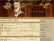 Tablet Screenshot of forum.pratchett.pl