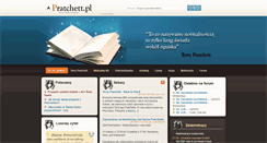 Desktop Screenshot of pratchett.pl