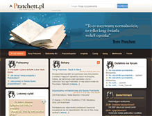 Tablet Screenshot of pratchett.pl